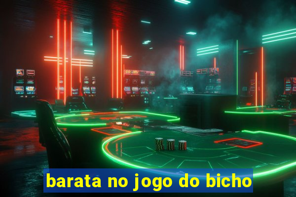 barata no jogo do bicho